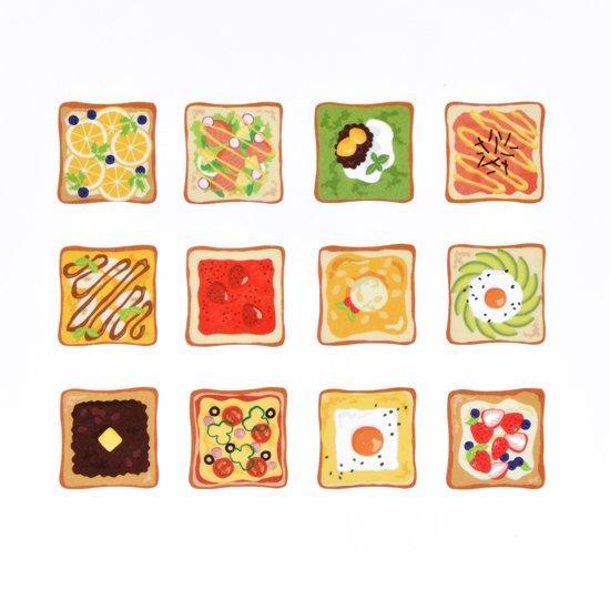 Bande Washi sticker roll Washi Tape - Toast | papermindstationery.com | Bakery, Bande, Masking Roll Stickers