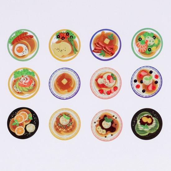 Bande Washi sticker roll Washi Tape - Japanese Pancake | papermindstationery.com | Bande, Dessert, Masking Roll Stickers, Washi Tapes