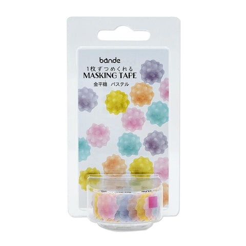 Japanese Kompeito Candy Pastel Color - Bande Washi sticker roll Washi Tape | papermindstationery.com