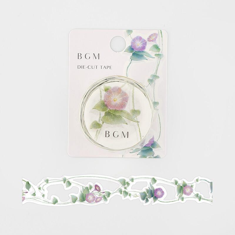 Morning Glory - BGM Washi Floral Lace Masking Tape 25mm | papermindstationery.com