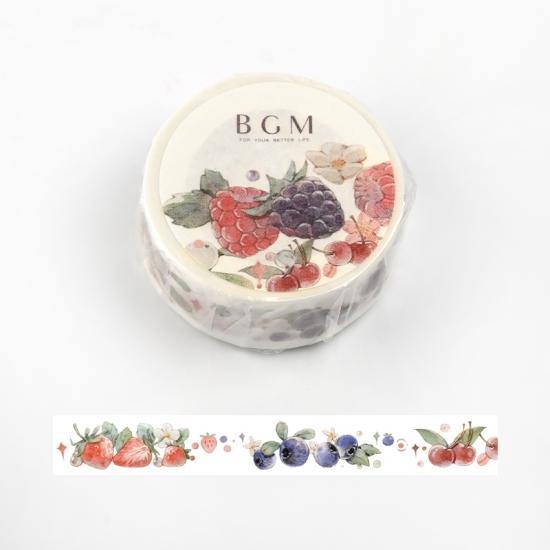 BGM Washi Tape 15mm Masking Tape - Life Berry | papermindstationery.com