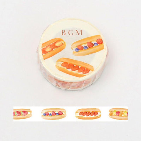 BGM Washi Tape 15mm Masking Tape - Life Coppepan | papermindstationery.com | 15mm Washi Tapes, BGM, boxing, Dessert, sale, Washi Tapes