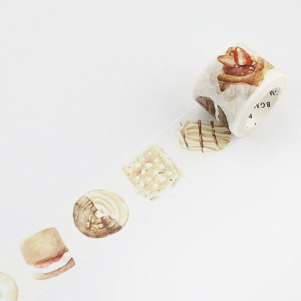 BGM Washi Tape 30mm Masking Tape - Life Sweets | papermindstationery.com | 30mm, BGM, Dessert, Washi Tapes