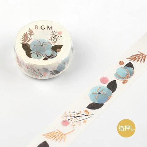 BGM Washi Tape 15mm Masking Tape - Life White Lily Of The Valley | papermindstationery.com | 15mm, BGM, Flower, Plant, Washi Tapes