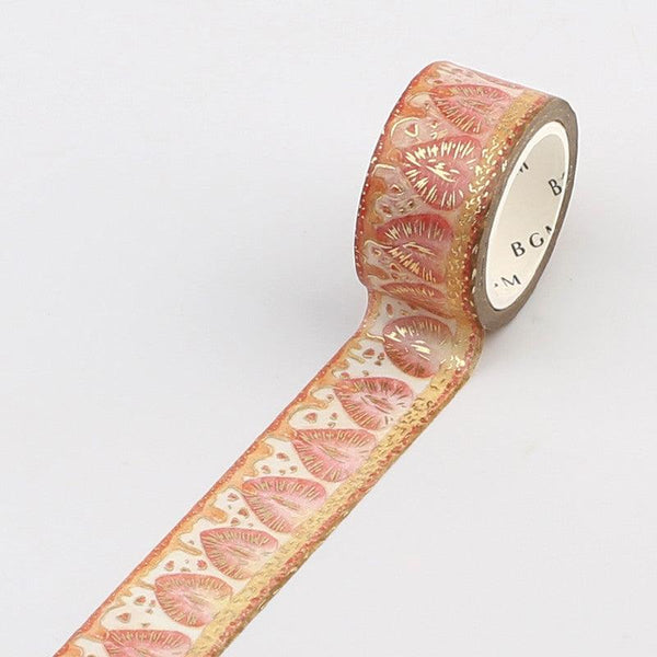 BGM Washi Tape 20mm Masking Tape Foil Stamping - Strawberry Pie | papermindstationery.com | 20mm Washi Tapes, BGM, Dessert, Washi Tapes
