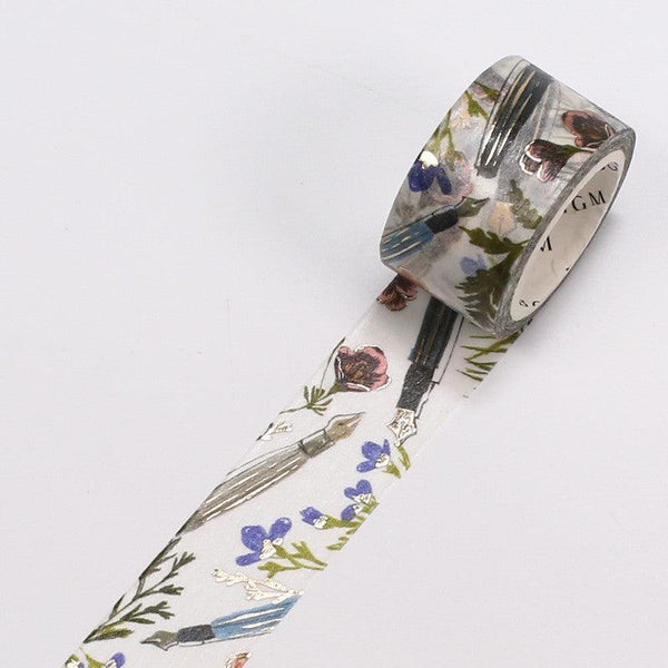 BGM Washi Tape 20mm Masking Tape Foil Stamping - Stationery Fountain Pen | papermindstationery.com | 20mm Washi Tapes, BGM, Others, Washi Tapes