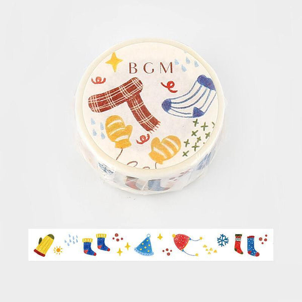 Winter Fancy Goods - BGM Washi Tape 15mm Masking Tape | papermindstationery.com