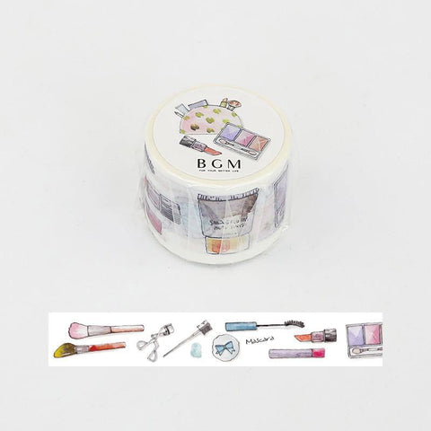 BGM Washi Tape 30mm Masking Tape - Cosmetics | papermindstationery.com | 30mm, BGM, boxing, Others, sale, Sticker, Washi Tapes