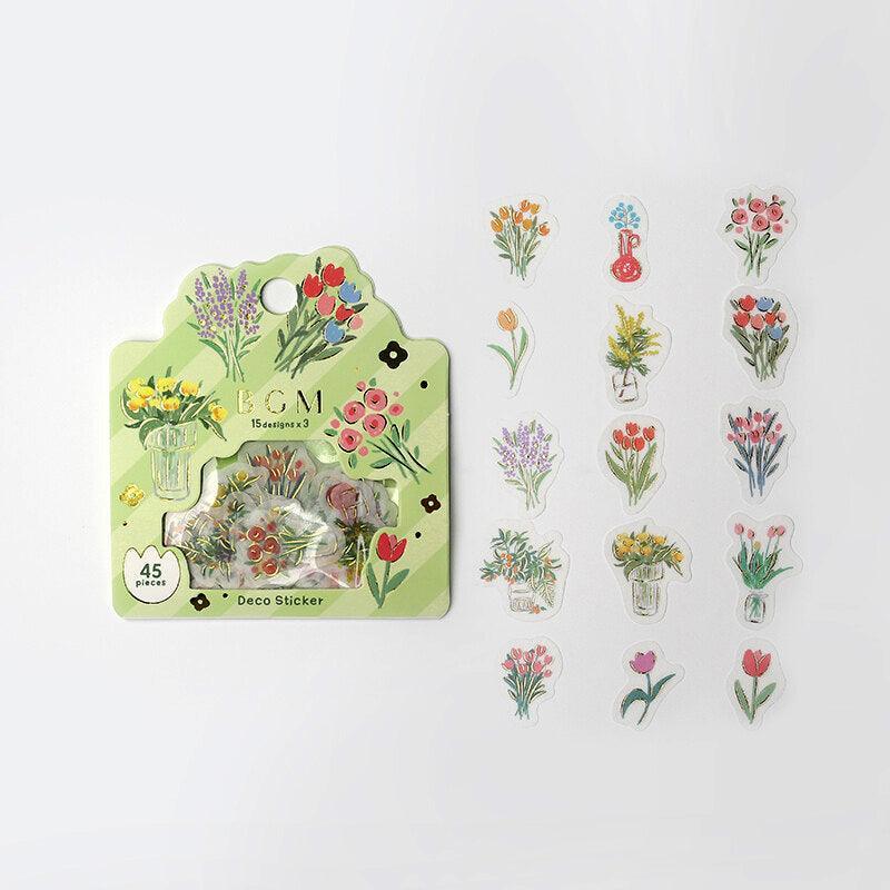 BGM Deco Stickers - Botanical Book