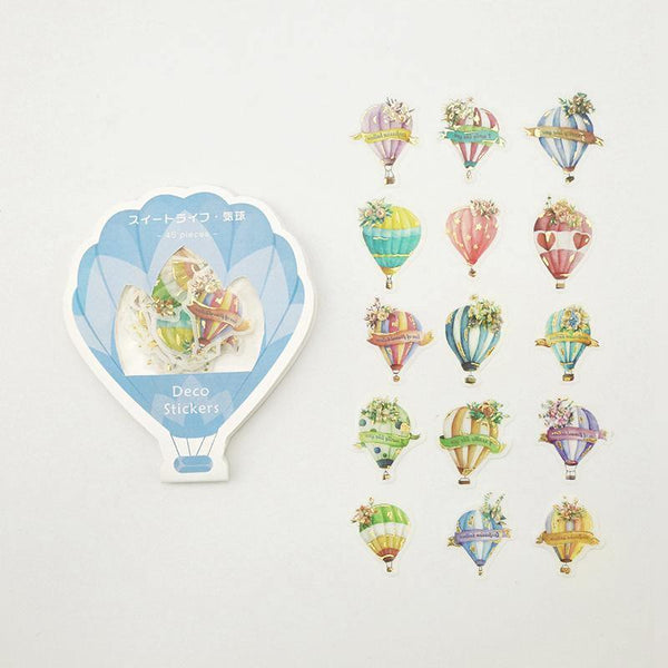 BGM Washi Sticker Flake SEAL Foil Stamping - Suite Life Balloon | papermindstationery.com | BGM, Flake Stickers, Others, Sticker