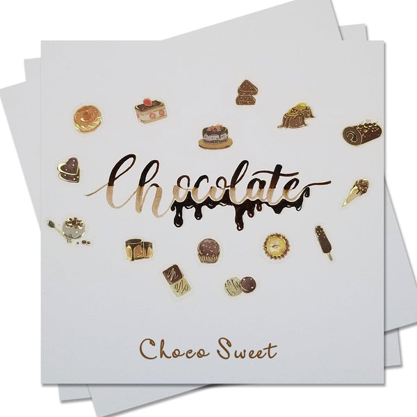 BGM Washi Sticker Flake SEAL Foil Stamping - Chocolate Sweets | papermindstationery.com | BGM, Dessert, Flake Stickers