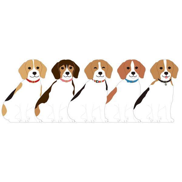 Greeting Life Memo Pad - Die Cut Beagle Dog | papermindstationery.com | Animal, boxing, Greeting Life, Memo Pads, Paper Products, sale, Stationery