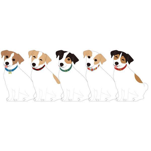 Greeting Life Memo Pad - Die Cut Jack Russell Terrier Dog | papermindstationery.com | boxing, Dog, Greeting Life, Memo Pads, Paper Products, Pet, sale, Stationery