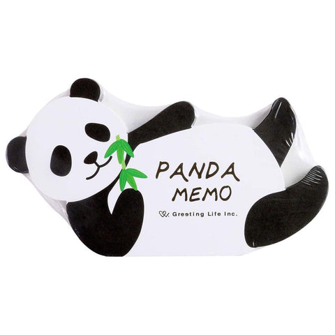 Greeting Life Memo Pad - Die Cut Panda Bear | papermindstationery.com | Animal, boxing, Greeting Life, Memo Pads, panda, Paper Products, sale, Stationery