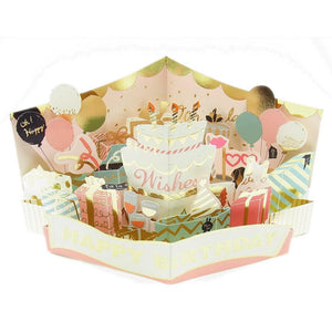 Greeting Life Pop Up Birthday Card - Party | papermindstationery.com