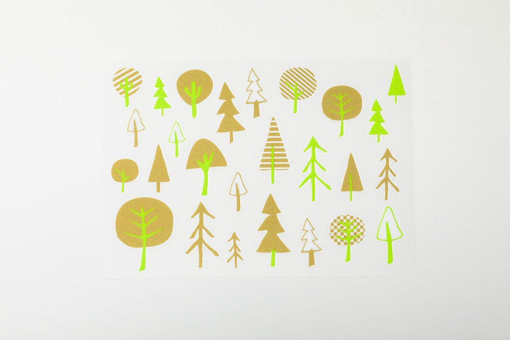 Irodo Transfer Fabric Sticker - Forest – Bunbougu