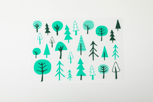 Irodo Fabric Decorating Transfer Sticker - Forest Green | papermindstationery.com | Irodo, Others, Stickers For Fabric