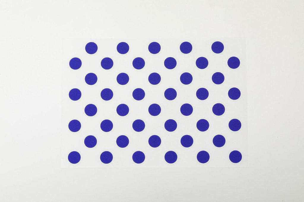 Irodo Fabric Decorating Transfer Sticker - Dots White