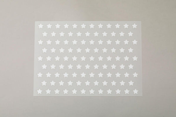 Irodo Fabric Decorating Transfer Sticker - Little Stars White | papermindstationery.com | boxing, Irodo, Others, sale, Stickers For Fabric