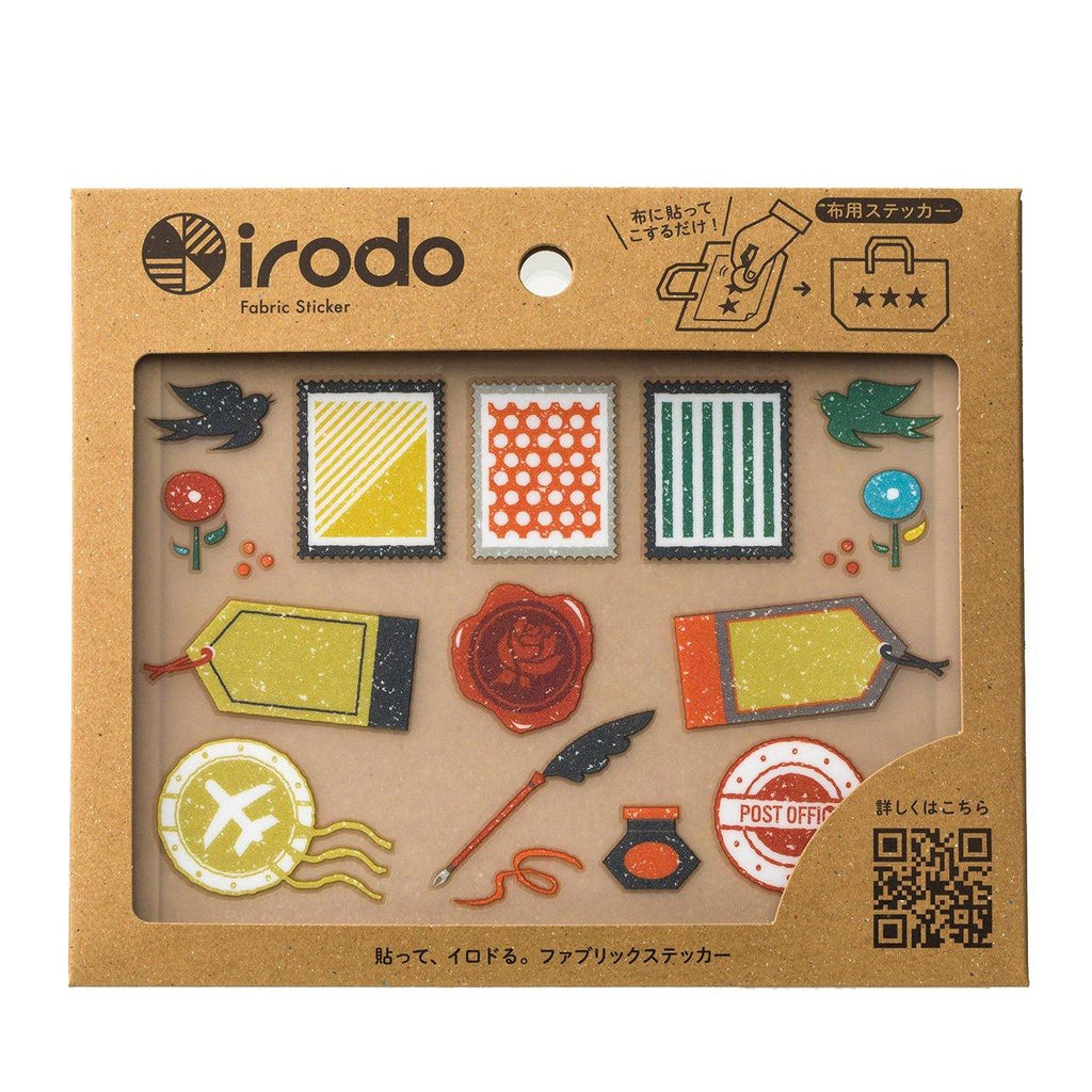 Irodo Stickers For Fabric Letter & Post