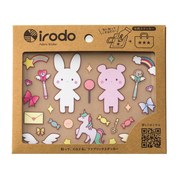 Irodo Fabric Decorating Transfer Sticker - Yumekawa Cartoon | papermindstationery.com | Irodo, Stickers For Fabric