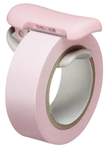 KOKUYO Tape Cutter CALCUT Clip Type Pastel Pink for 20-25mm width tape | papermindstationery.com