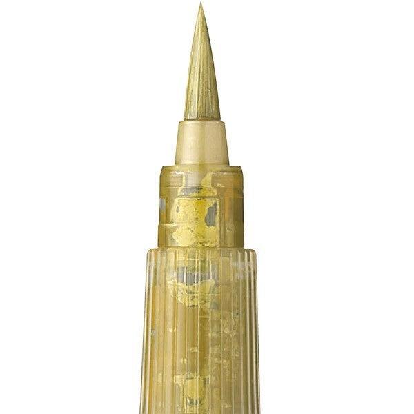 KURETAKE Japanese Brush Pen Metallic Gold | papermindstationery.com | Brush Pens, KURETAKE, Stationery, Writing Tools, zig