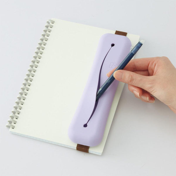 Lihit Lab - Bloomin Book Band Pencil Case | papermindstationery.com | Lihit Lab, Pencil Cases, Stationery