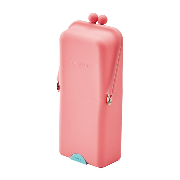 Kutsuwa Airpita Stand Pencil Case - Pink | papermindstationery.com | Kutsuwa, Pencil Cases, Stationery