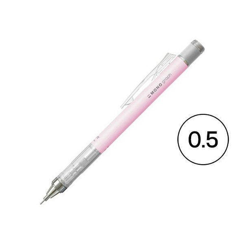 Tombow Pencil Monograph Mechanical Pencil 0.5mm - Pastel Pink Body | papermindstationery.com