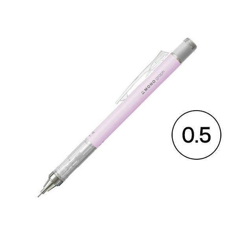 Tombow Pencil Monograph Mechanical Pencil 0.5mm - Pastel Purple Lavender Body | papermindstationery.com