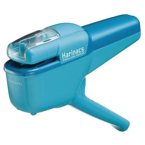 KOKUYO Stapleless Stapler Harinacs Handy Blue | papermindstationery.com | KOKUYO, Office Tools, Stapler, Stationery