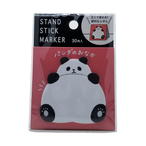 Mind Wave Sticky Notes with stand Cute Stationary Sticky Memo Pad - Panda Bear | papermindstationery.com | Animal, boxing, Mind Wave, Paper Products, sale, Sticky Notes