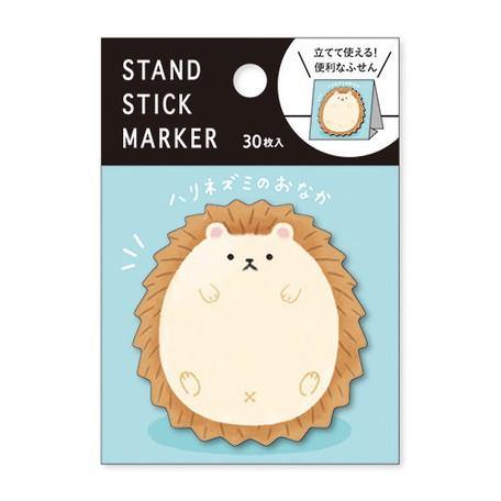 Mind Wave Sticky Notes with stand - Hedgehog | papermindstationery.com | Animal, Mind Wave, Paper Products, Sticky Notes