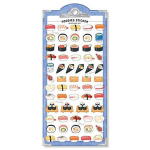 Mind Wave Sticker Sheet - Foodies Japanese Sushi | papermindstationery.com | Food, Mind Wave, Sticker Sheet