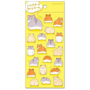 Mind Wave Sticker Sheet - Hamster | papermindstationery.com | Animal, Hamster, Mind Wave, Sticker Sheet