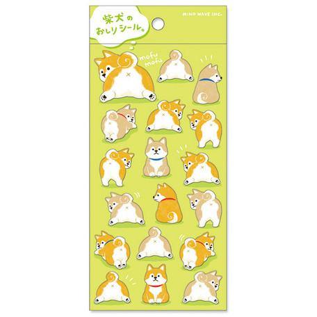 Mind Wave Sticker Sheet - Shiba Dog | papermindstationery.com | Dog, Mind Wave, Pet, Sticker Sheet