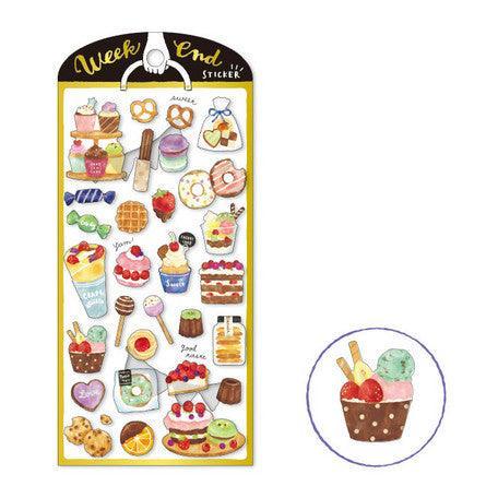 Mind Wave Sticker Sheet - Sweet Dessert | papermindstationery.com | Dessert, Mind Wave, Sticker Sheet