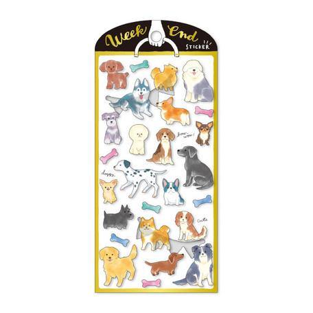 Mind Wave Sticker Sheet - Dog | papermindstationery.com | boxing, Dog, Mind Wave, Pet, sale, Sticker Sheet