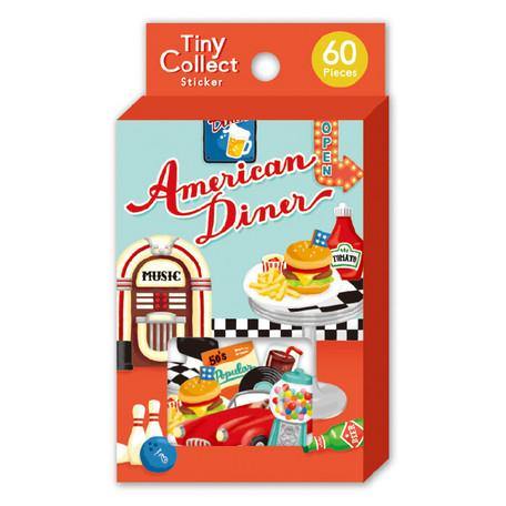 Mind Wave Sticker Flakes - American Diner | papermindstationery.com | Flake Stickers, Mind Wave, sale, Travel