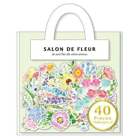 Mind Wave Washi Sticker Flakes - Salon de Fleur Flower Multi Color | papermindstationery.com | boxing, Flake Stickers, Flower, Mind Wave, sale