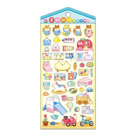 Mind Wave Sticker Sheet - Lovely Playland | papermindstationery.com | Animal, Mind Wave, Sticker Sheet