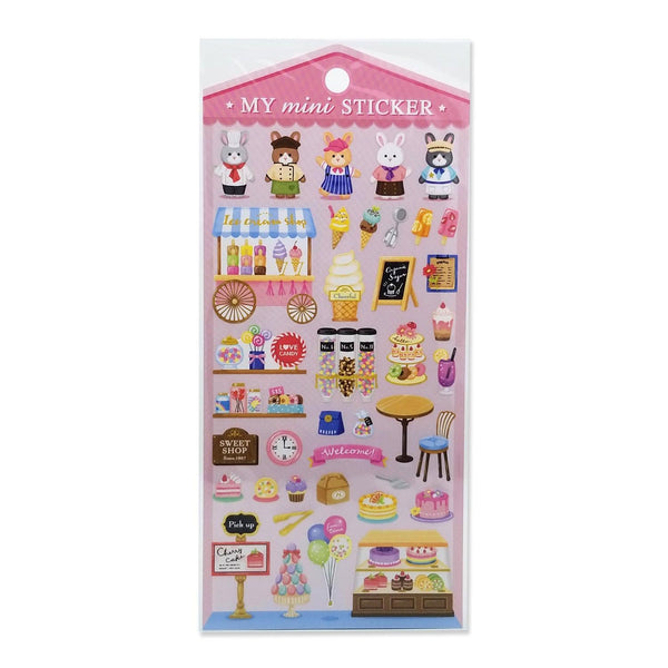 Mind Wave Sticker Sheet - Lovely Sweets | papermindstationery.com | Dessert, Mind Wave, Rabbit, Sticker Sheet