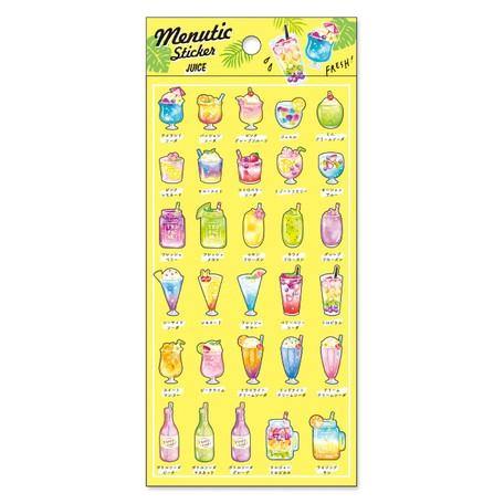 Mind Wave Sticker Sheet - Drink Tropical Juice | papermindstationery.com | Dessert, Mind Wave, Sticker Sheet