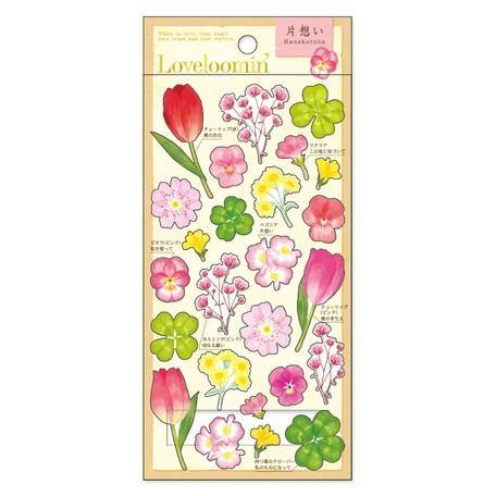 Mind Wave Sticker Sheet - Love Flower Pink | papermindstationery.com | Flower, Mind Wave, sale, Sticker Sheet