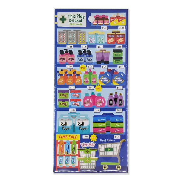 Mind Wave Sticker Sheet - Display Drugstore | papermindstationery.com | boxing, Mind Wave, sale, Shop, Sticker Sheet