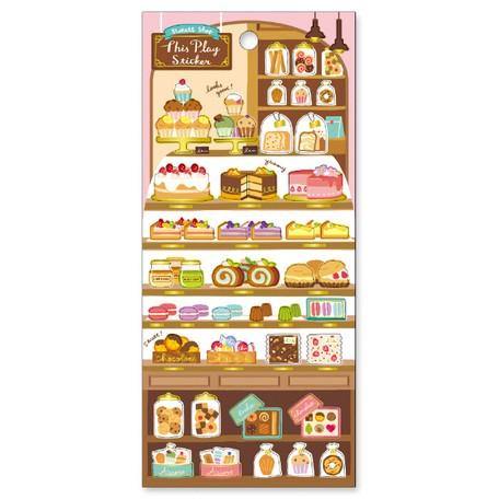 Mind Wave Sticker Sheet - Display Cake Shop | papermindstationery.com | Bakery, Mind Wave, Sticker Sheet