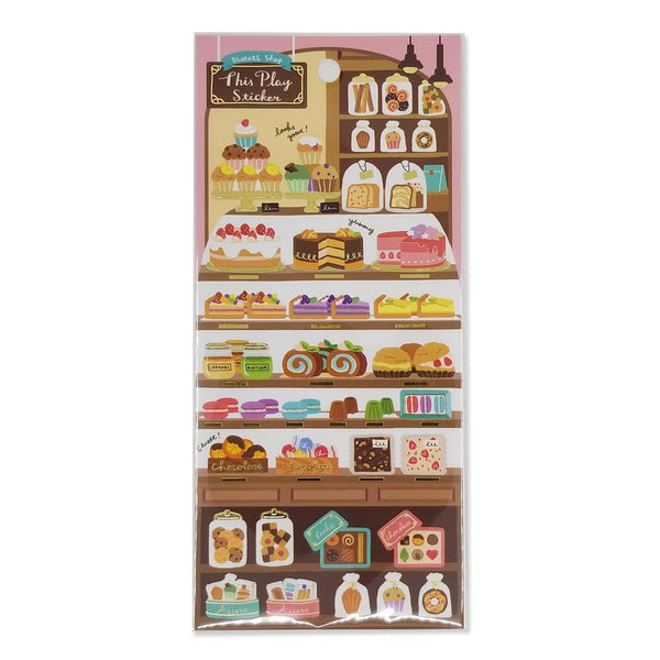 Mind Wave Sticker Sheet - Display Cake Shop | papermindstationery.com | Bakery, Mind Wave, Sticker Sheet