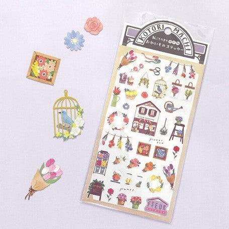 Mind Wave Sticker Sheet - Flower Shop | papermindstationery.com | Flower, Mind Wave, Sticker Sheet