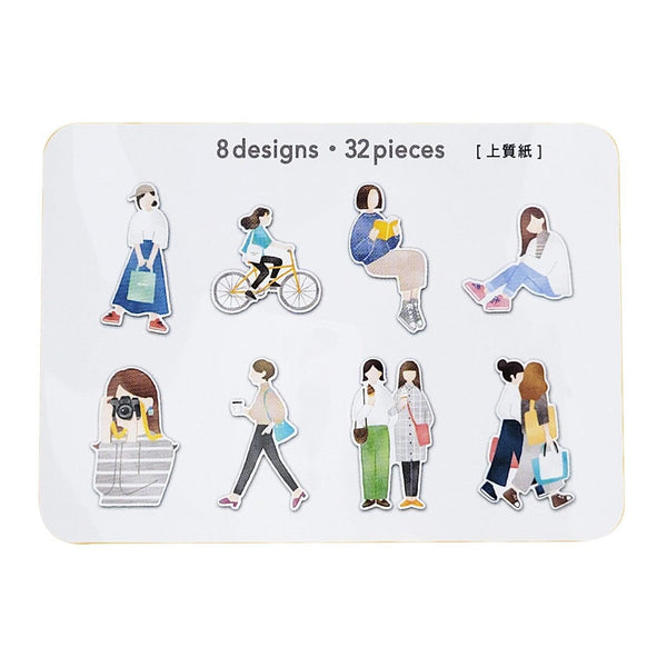 Mind Wave Sticker Flakes - Big Band People | papermindstationery.com | Flake Stickers, Mind Wave, People